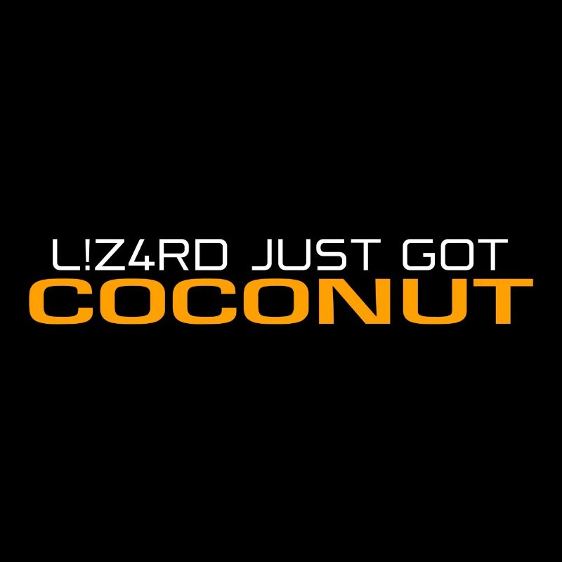 Lizard Just Got Coconut