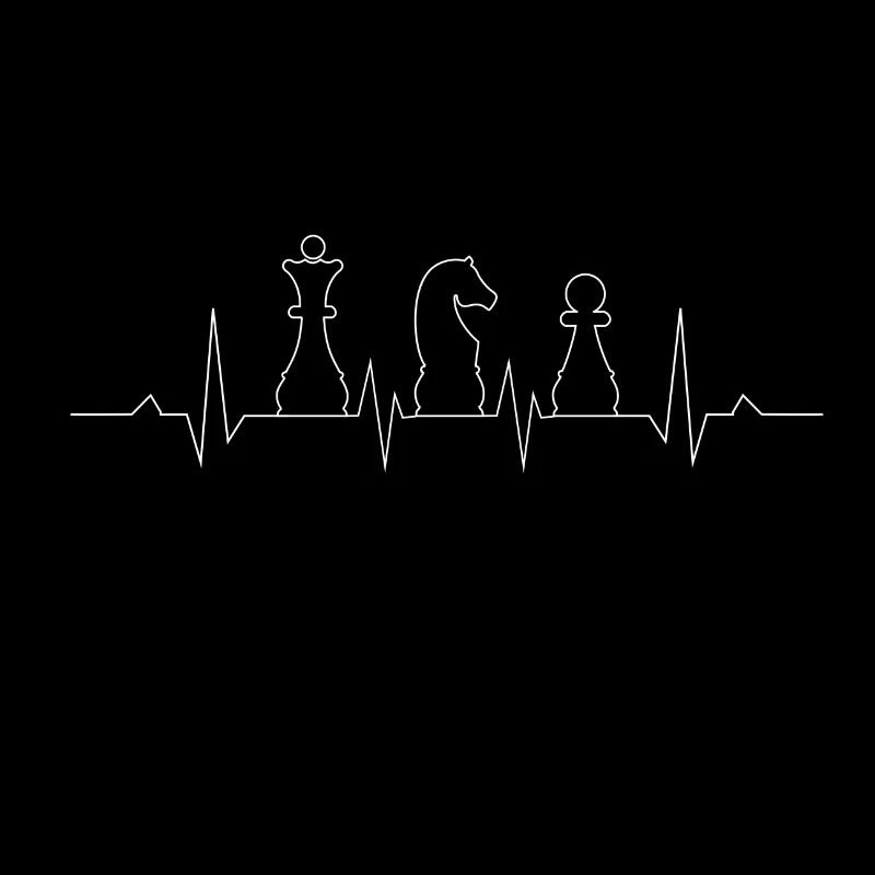 Chess heart rate chessmen