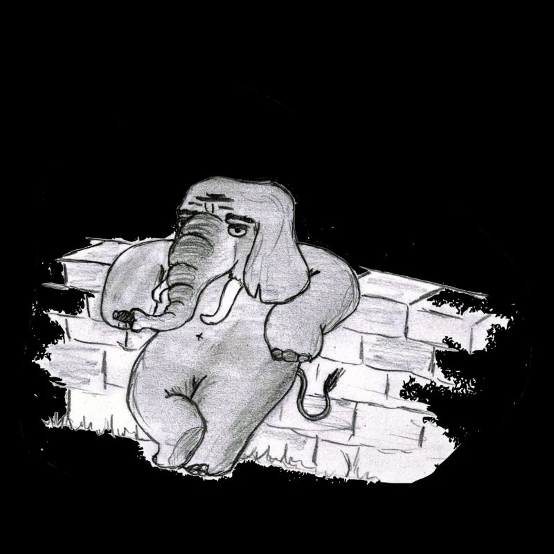 Elefant #NorddeutscheKunst