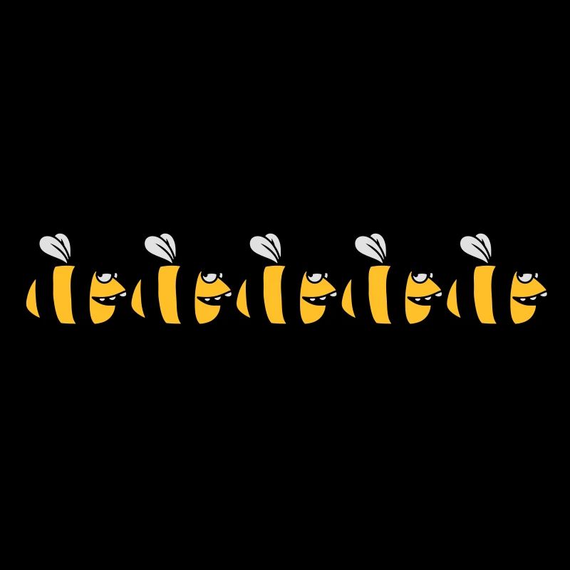 Funny fat bees