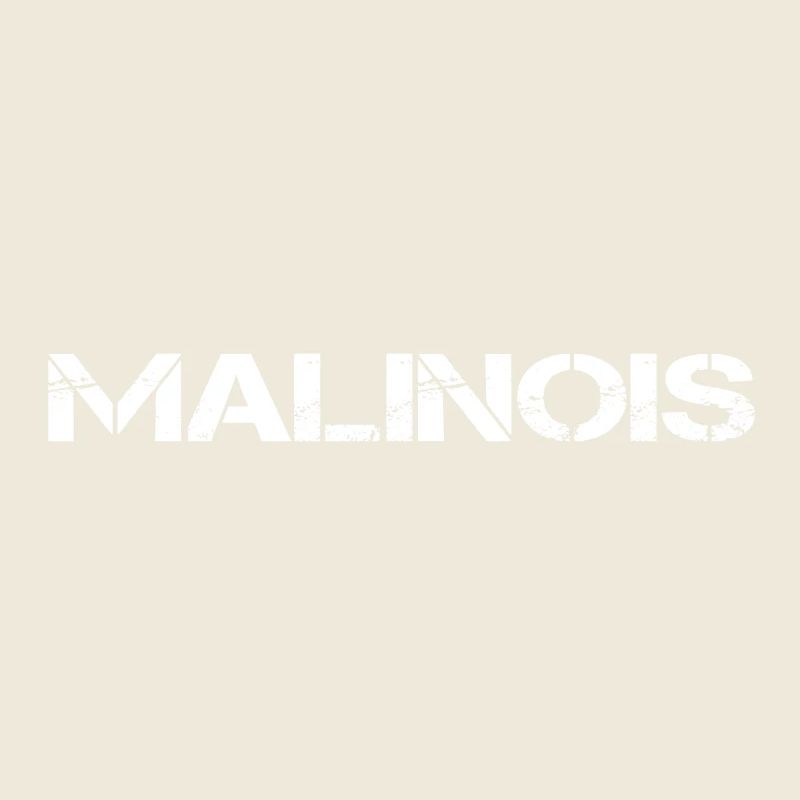 Schriftzug Malinois