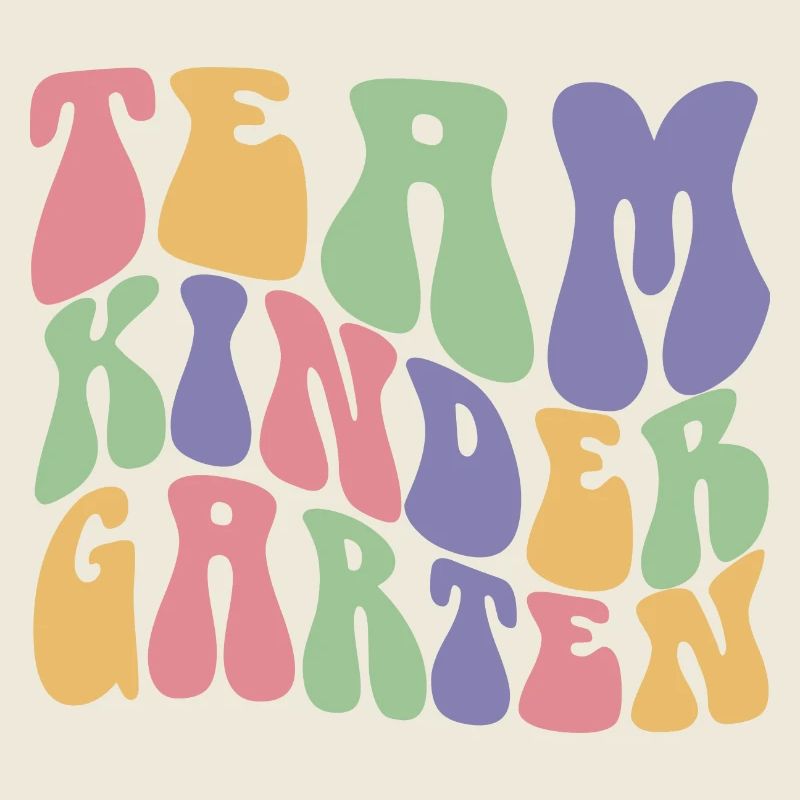 Team Kindergarten Cool Pre-K Lehrer & Schüler Geschenk
