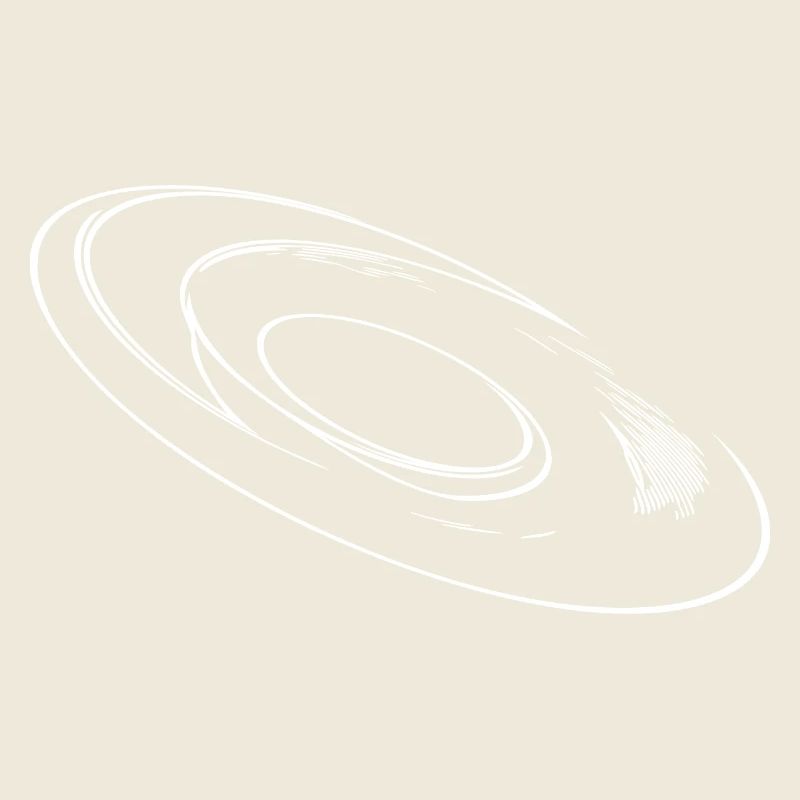 Geometric three-dimensional circular disk