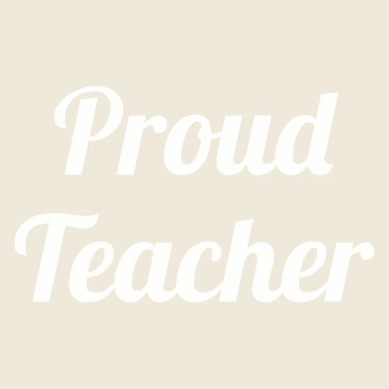 Conception typographique audacieuse et fière de l’enseignant