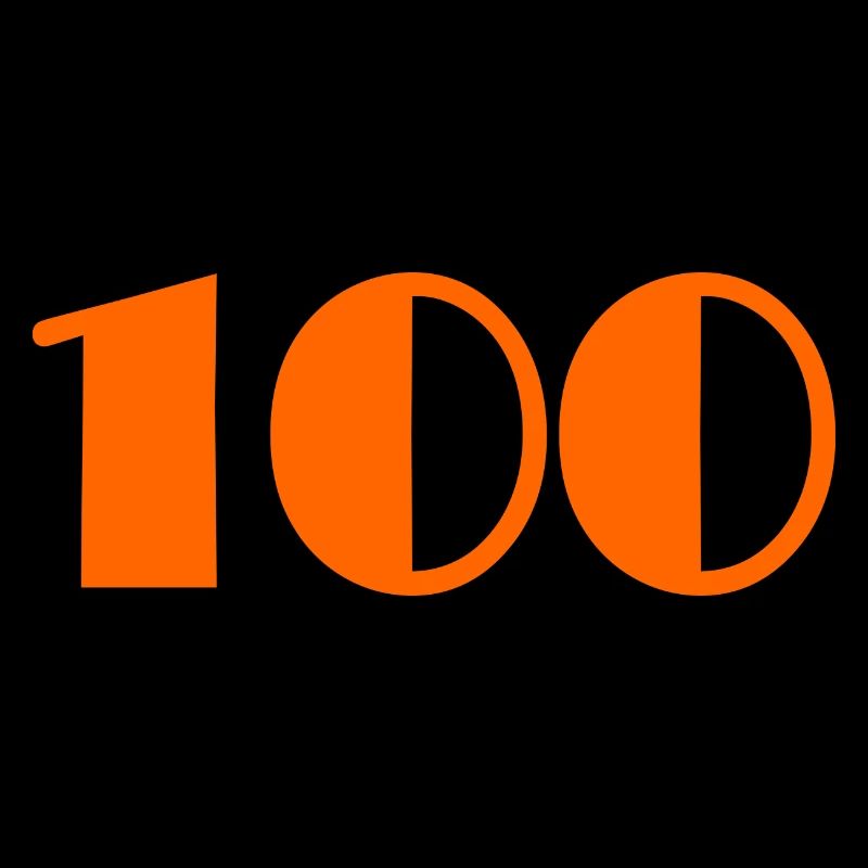 100. 100 ANS. 100e ANNIVERSAIRE. ANNIVERSAIRE