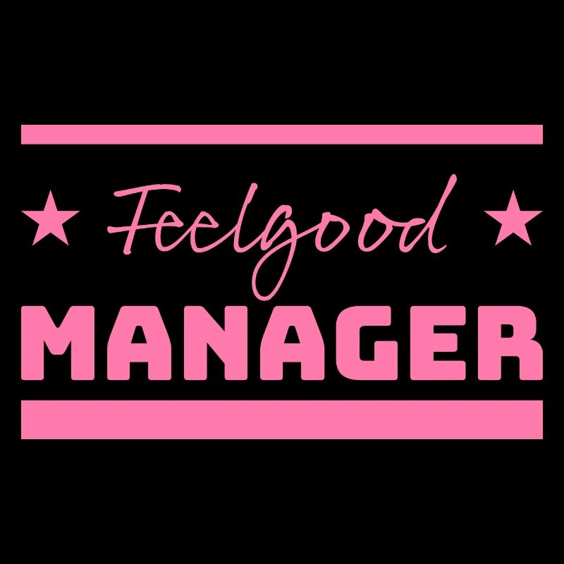 Tshirt Feelgood Manager Étoiles rose