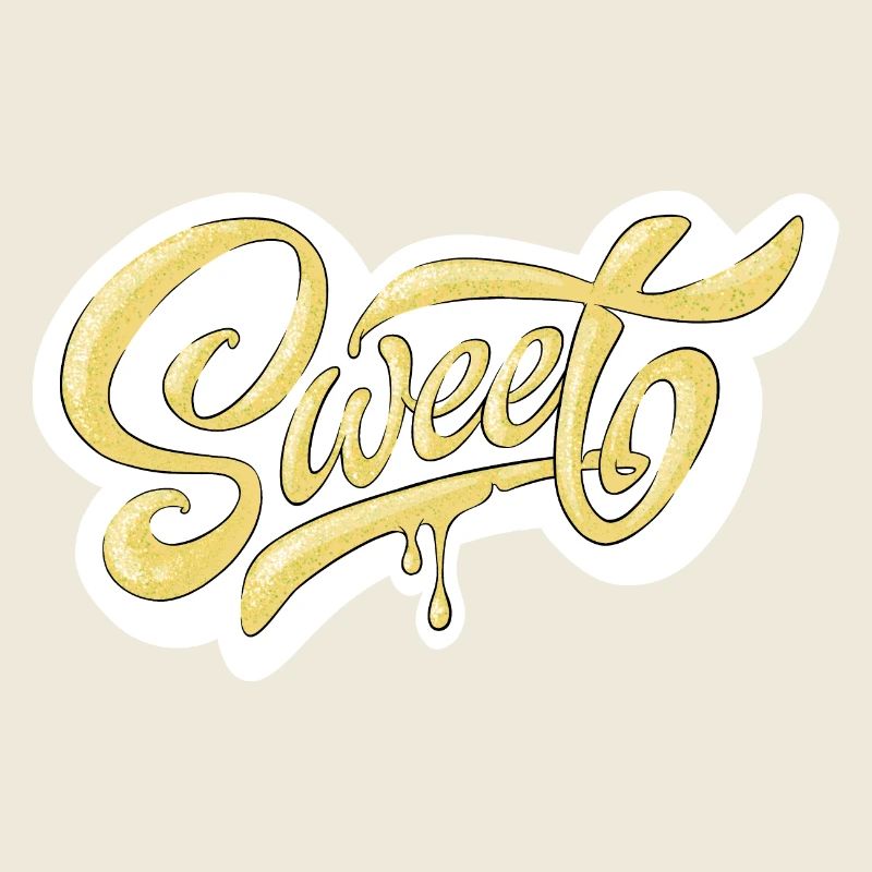 Conception de typographie Sweet Script