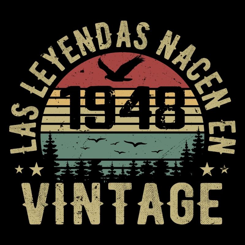 Naissance des légendes 1948 Cadeau d’anniversaire 1948