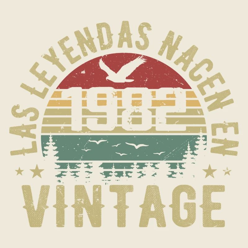 Legenden werden geboren 1982 Geburtstagsgeschenk 1982