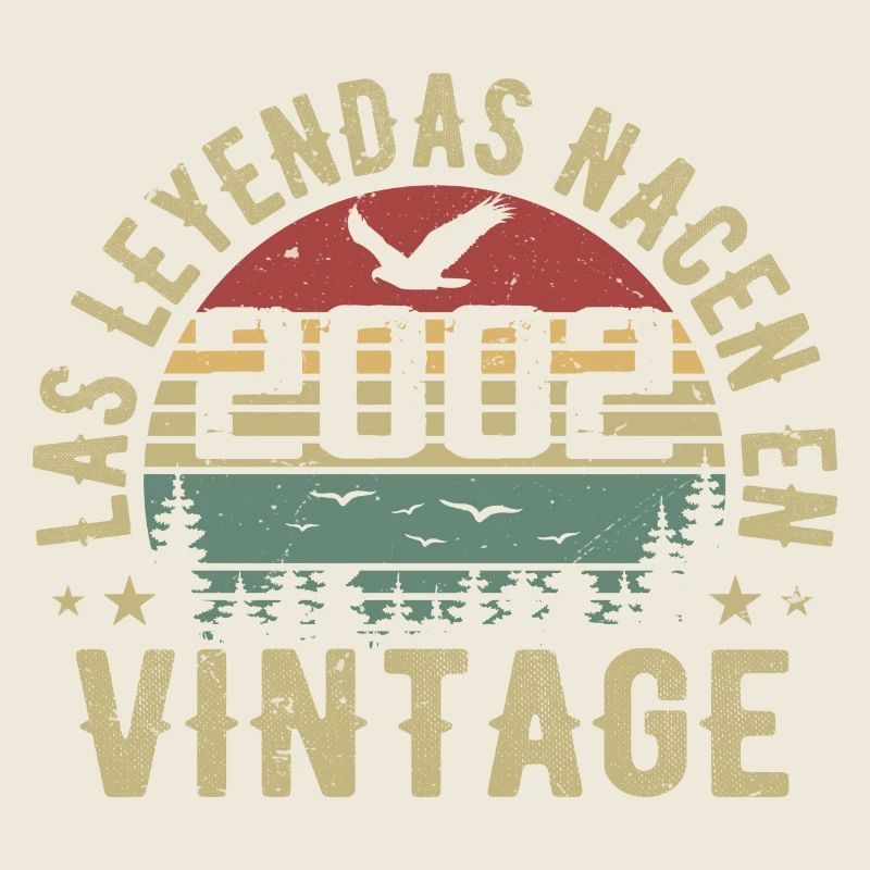 Legenden werden geboren 2002 Geburtstagsgeschenk 2002