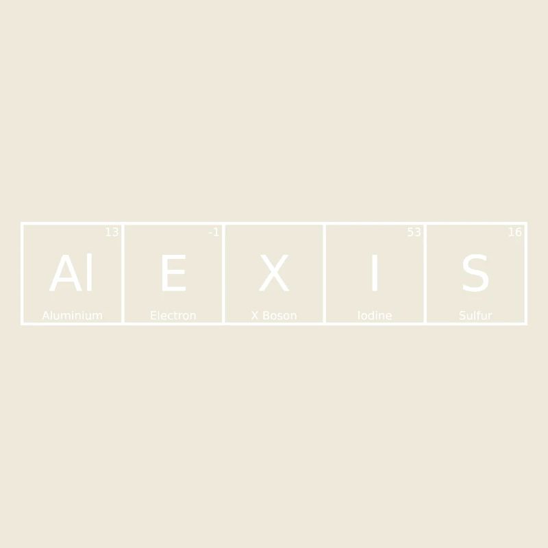 Alexis Name First Name Chemistry Periodic Table Elements