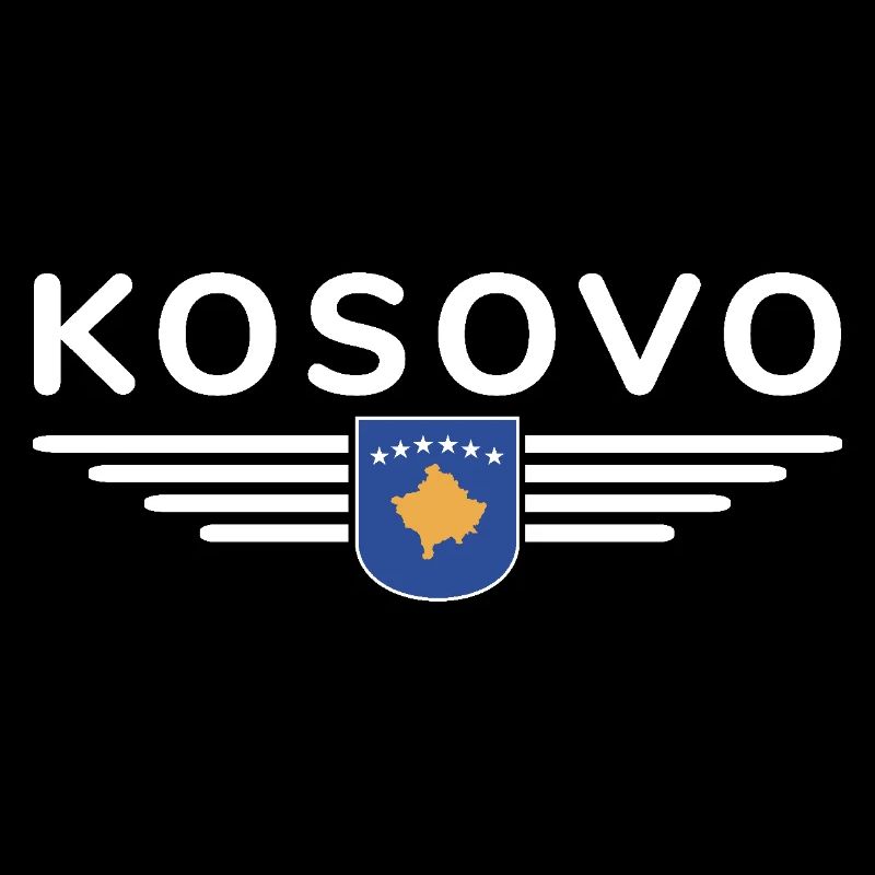 Conception du t-shirt Kosovo Fan