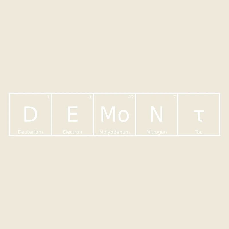Demont Name First Name Chemistry Periodic Table Elements