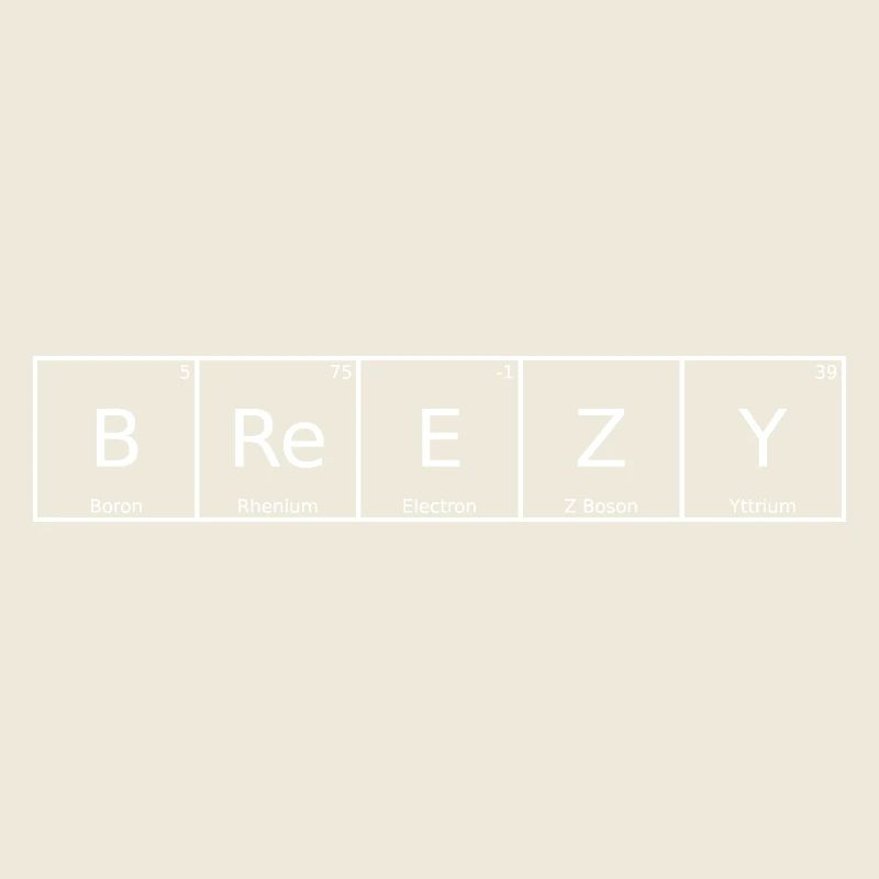 Breezy Name First Name Chemistry Periodic Table Elements