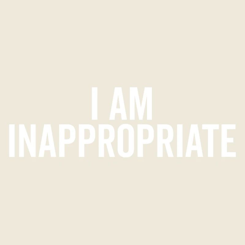 Je ne suis pas approprié