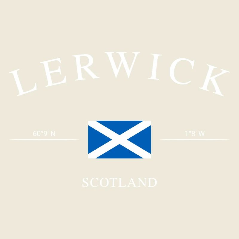 Lerwick Écosse – Souvenir et cadeau de vacances