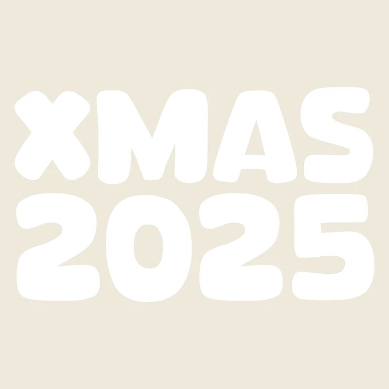 Lettrage de Noël 2025