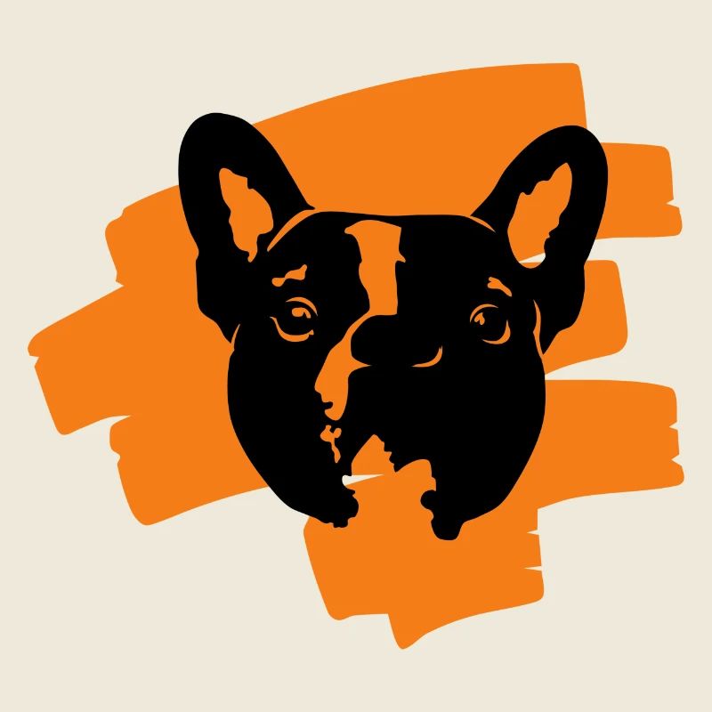 Pixel malowany buldog 2