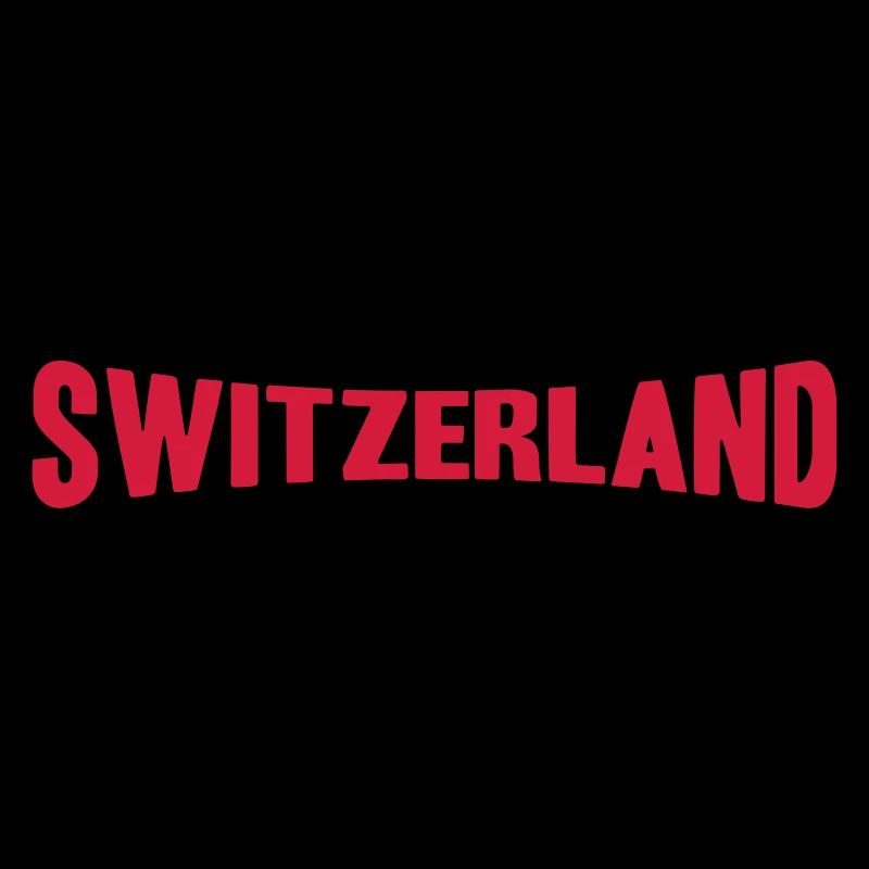 Switzerland Text Logo