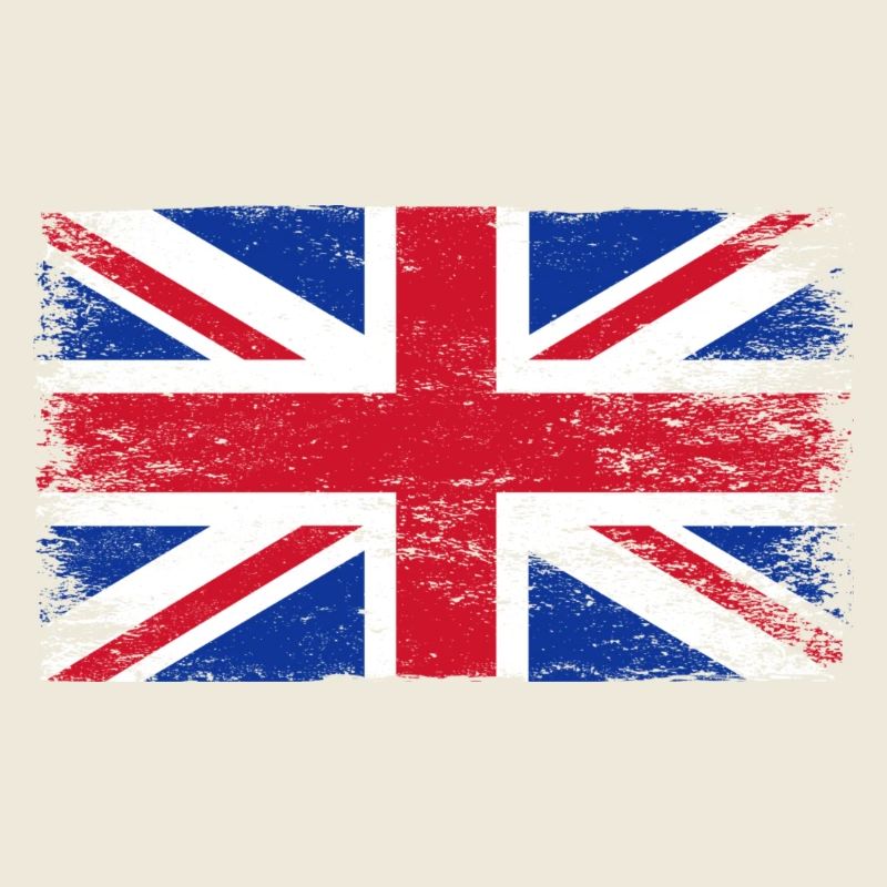 Distressed Union Jack Print