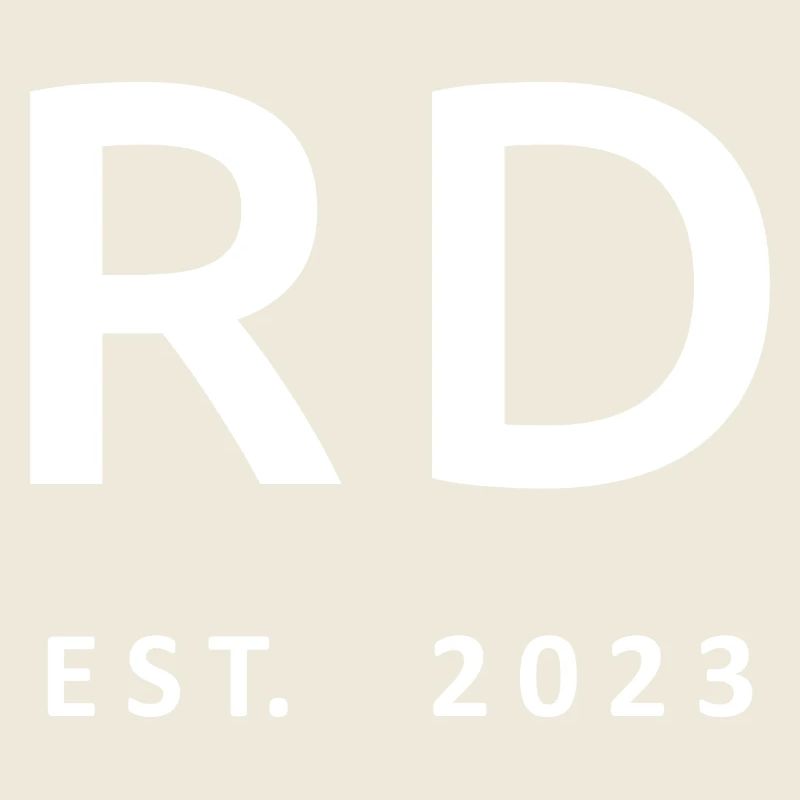 RD Est. 2023 Abschluss Ernährungsberater Student Geschenk