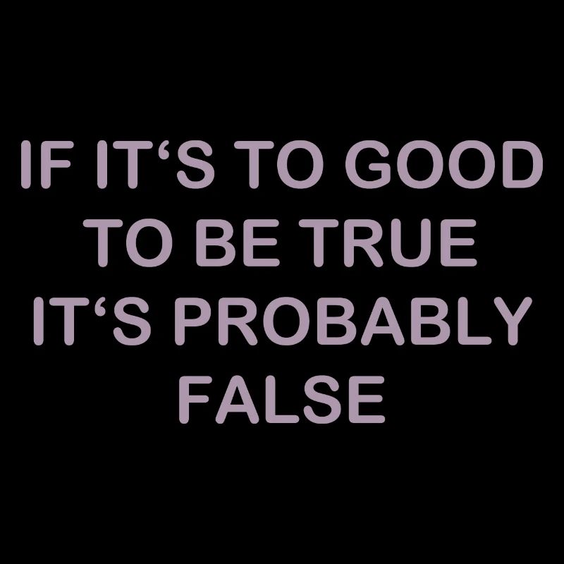 Previously beautiful, probably wrongly funny saying