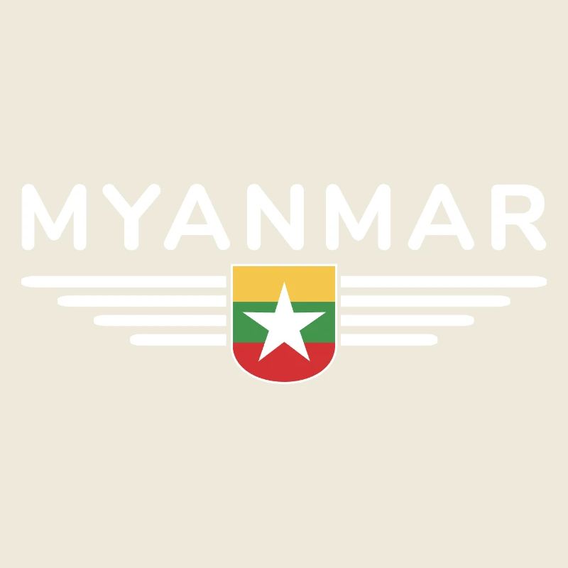 T-shirt Myanmar – Une touche de tradition