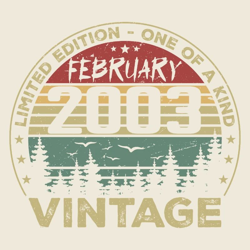 Retro February 2003 Vintage Gift February 2003