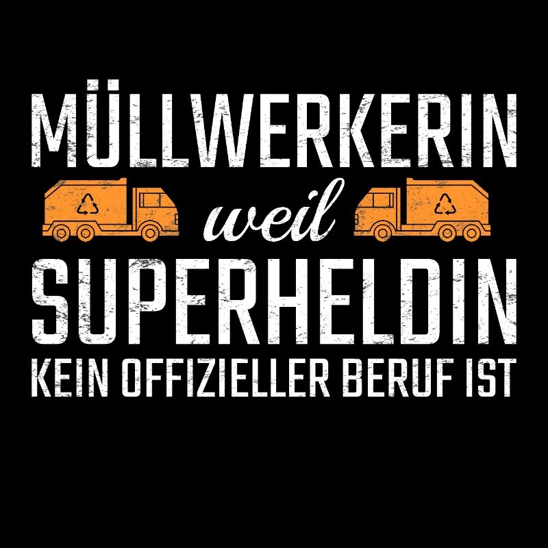 Müllwerkerin Superheldin