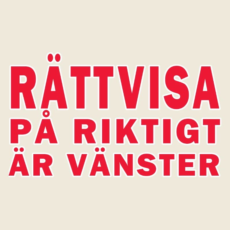 Justice for real is left