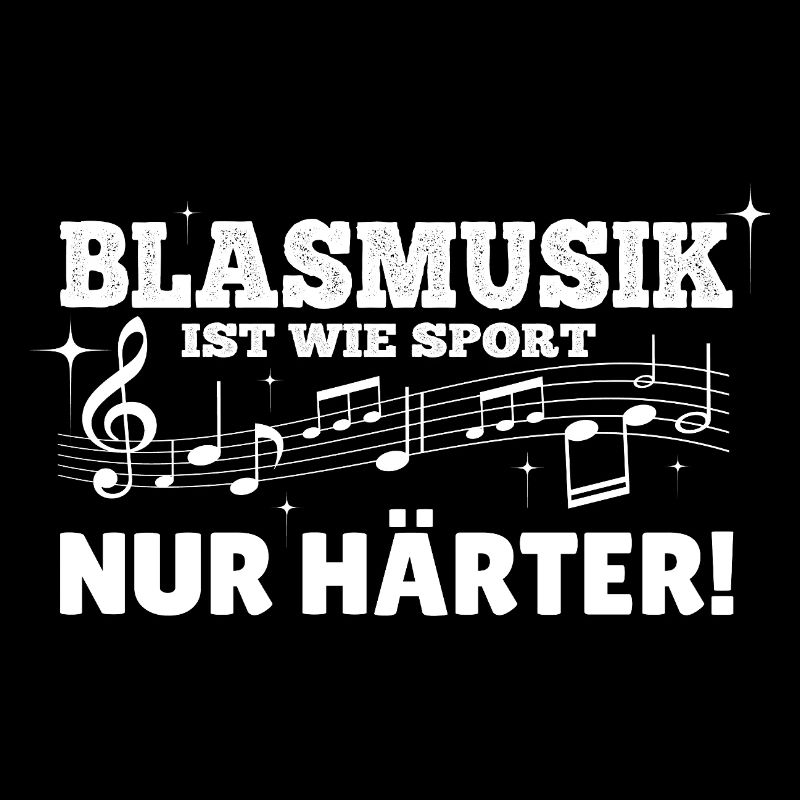 Blasmusik Spruch – Nur härter als Sport