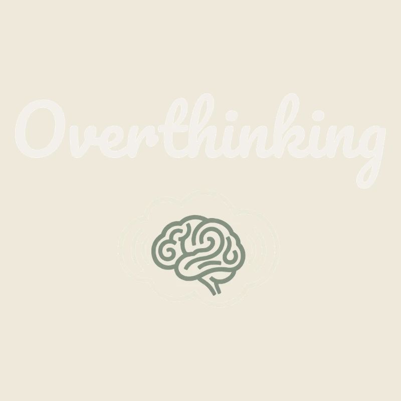 Overthinking Brain Cloud
