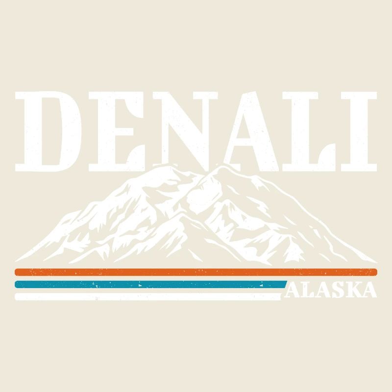 Parc national d’Alaska Denalis Rétro