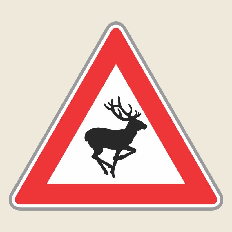 Road Sign deer