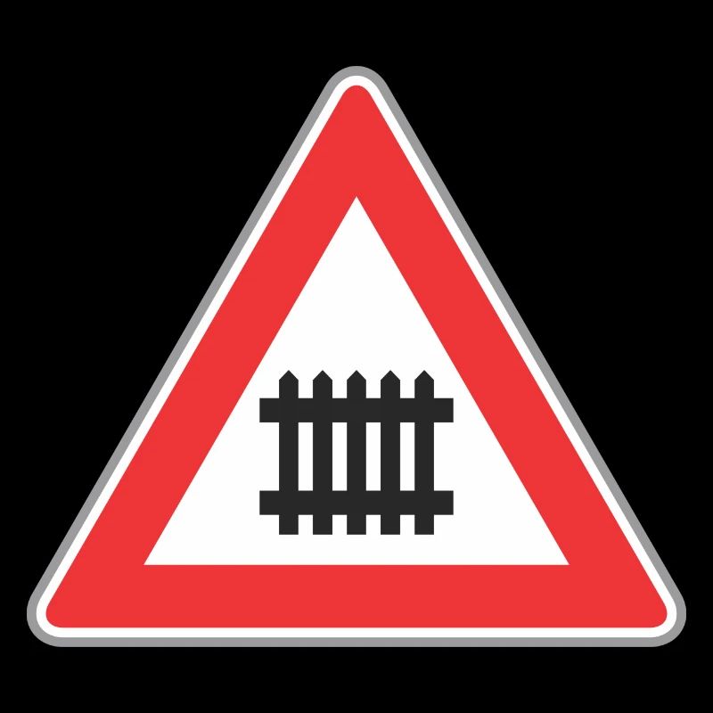Road sign train way
