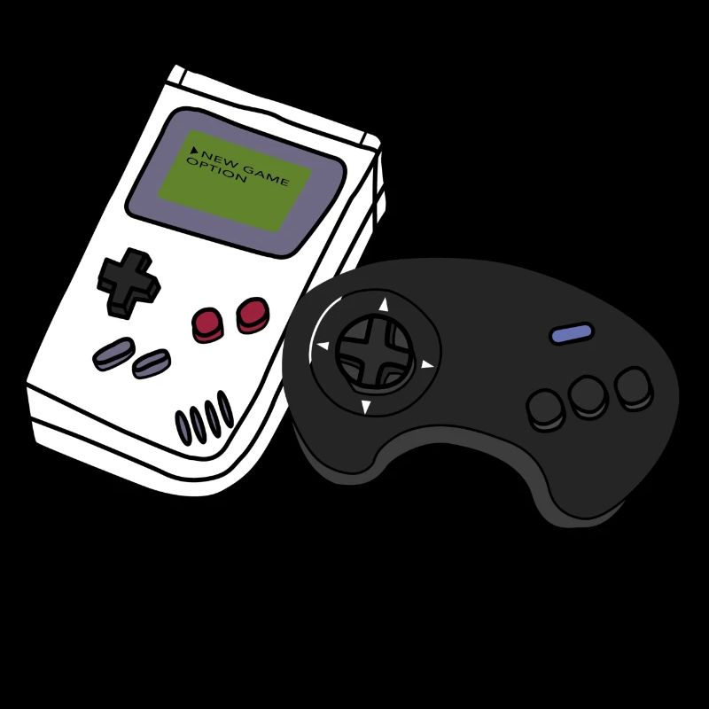 gamer playsation video games game boy geek controller
