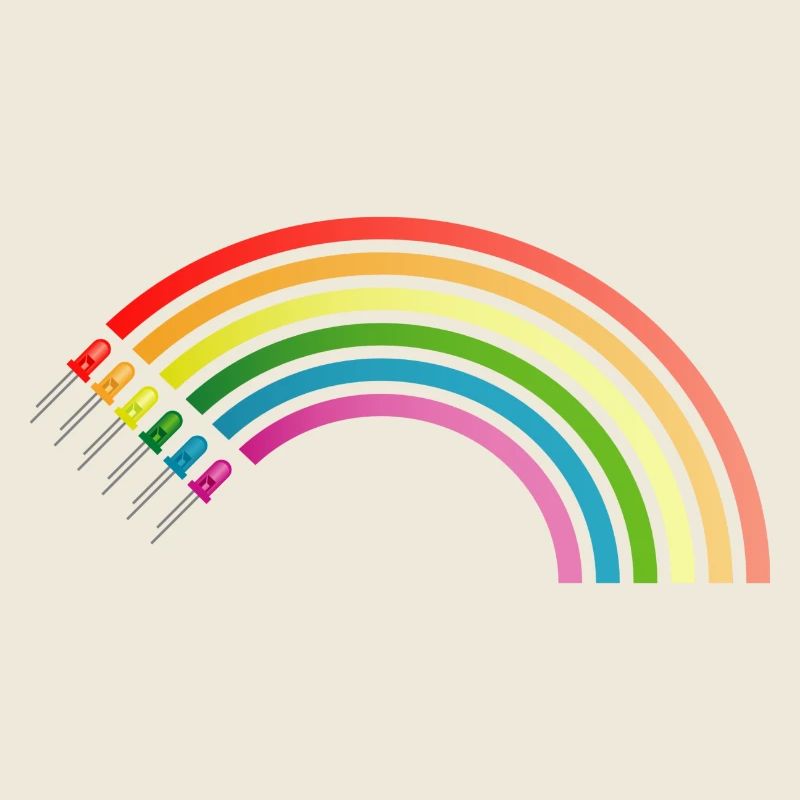 Regenbogen LED