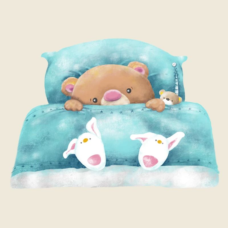 Teddy Bear is sleeping