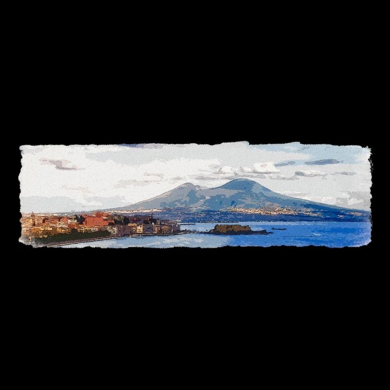 Naples, Vesuvius and Castel dell'Ovo