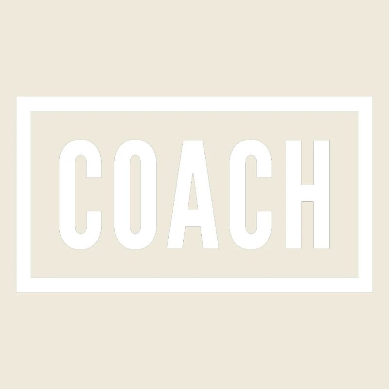 Coach Letter Monogram Design