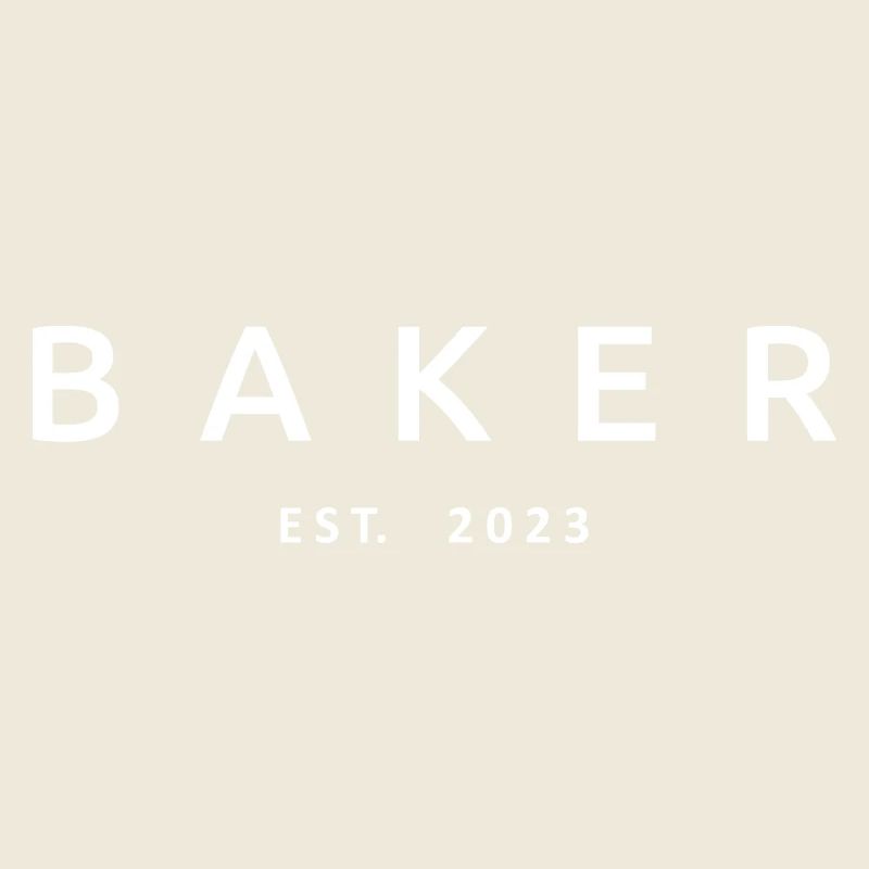 Baker Est. 2023 Absolvent Konditorei Backen Student