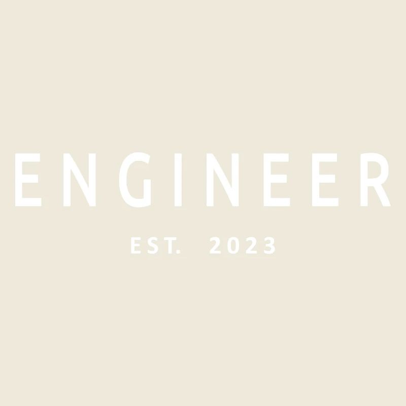 Engineer Est. 2023 Graduation Engineering Student