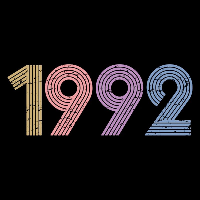Cool Retro 1992, 30 ans, cadeau de 30e anniversaire