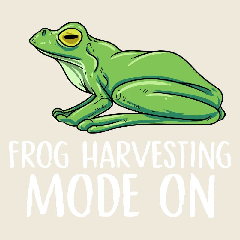 frog harvesting mode on Design for a frog hunter