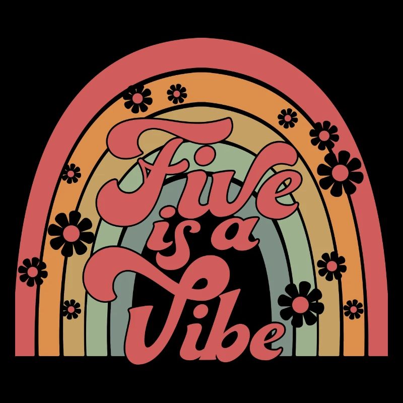 Five Is A Vibe, 5 ans, enfants de 5e anniversaire