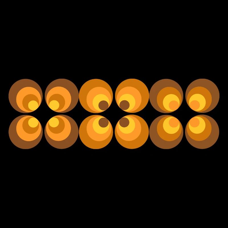 70s Flower Pattern Retro