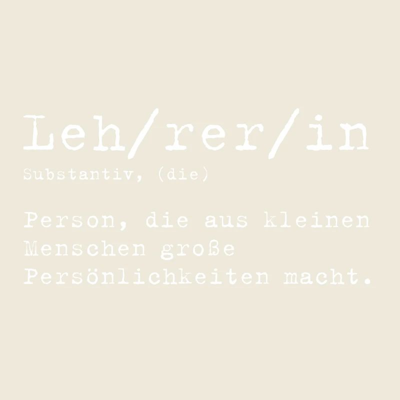 Lehrerin Definition