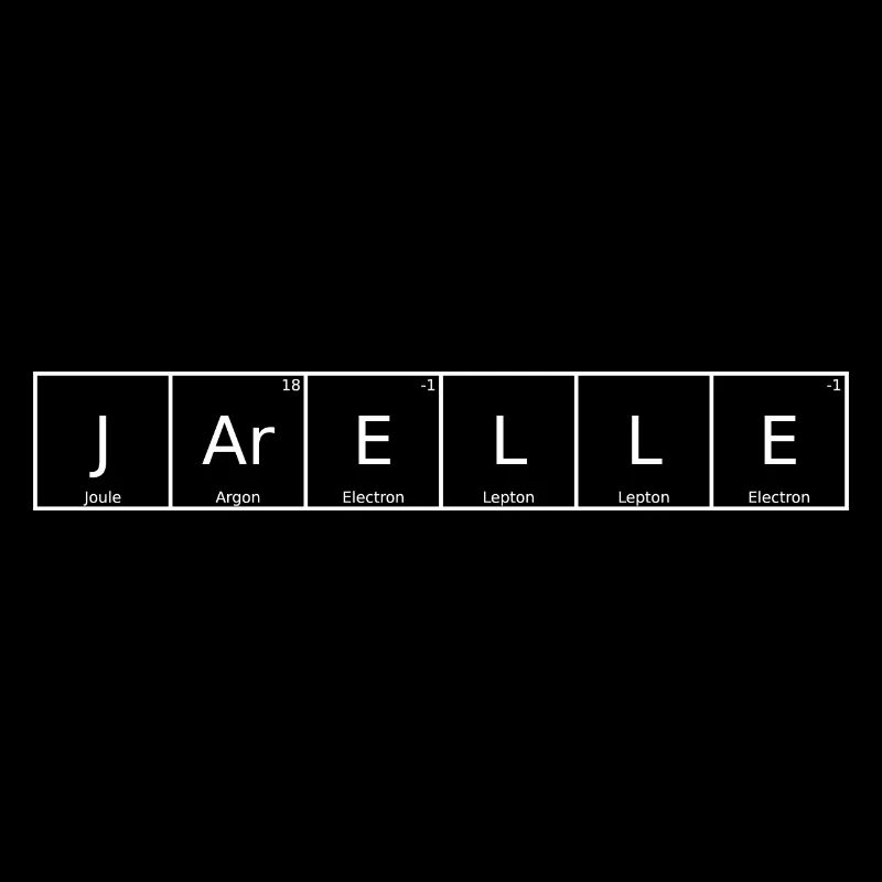 Jarelle Name First Name Chemistry Periodic Table Element