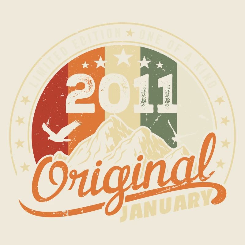 Original Born in January Birthday | January 2011