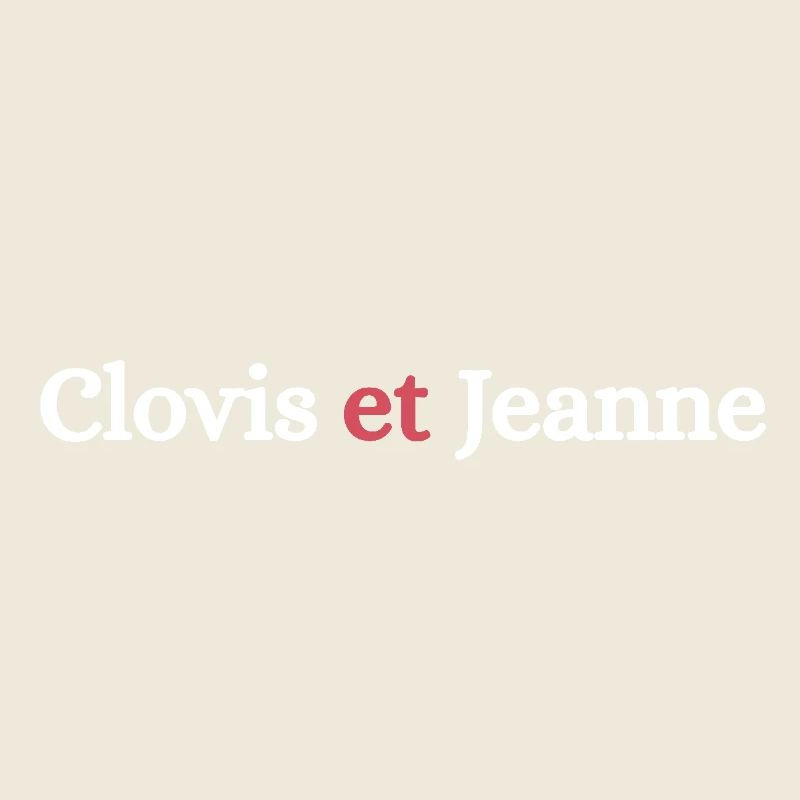 Clovis et Jeanne Blanc